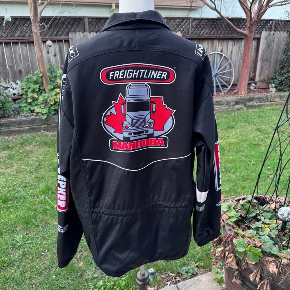 Modern Headwear Limited Freightliner Semi Truck Big Rig Men's Jacket Size 3XL